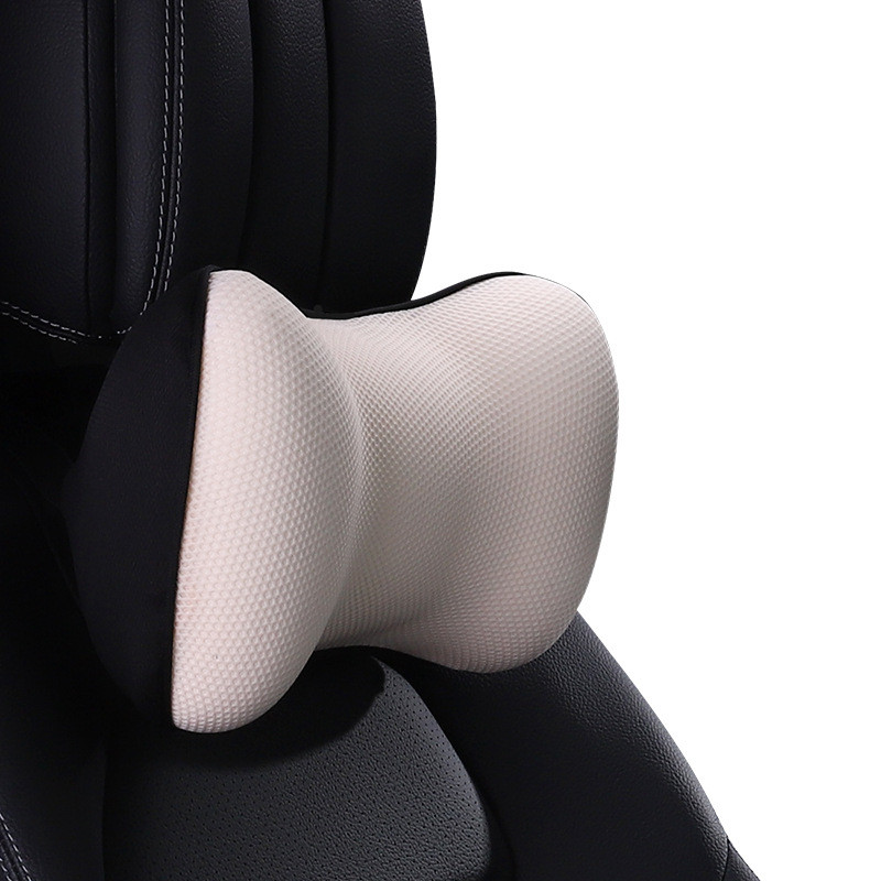 Ergonomic Design Car Headrest Lumbar Space Memory Foam Neck Protector 6