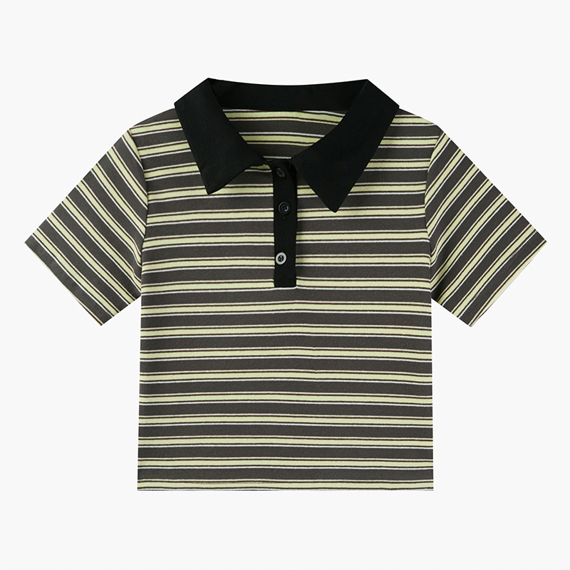 New Fund Designs Feeling Minority Show Thin Short Sleeve Top 3