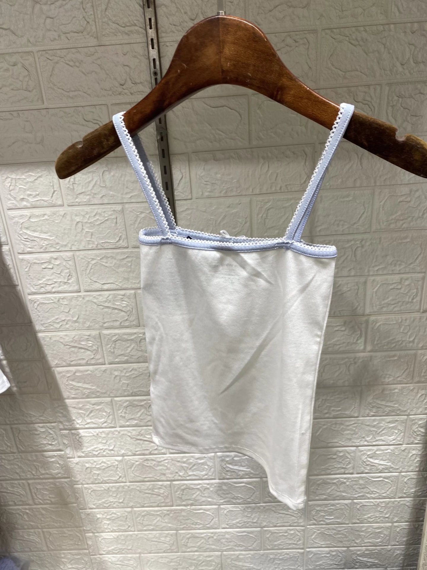 Lace Bow Square Neck Tank Top 3