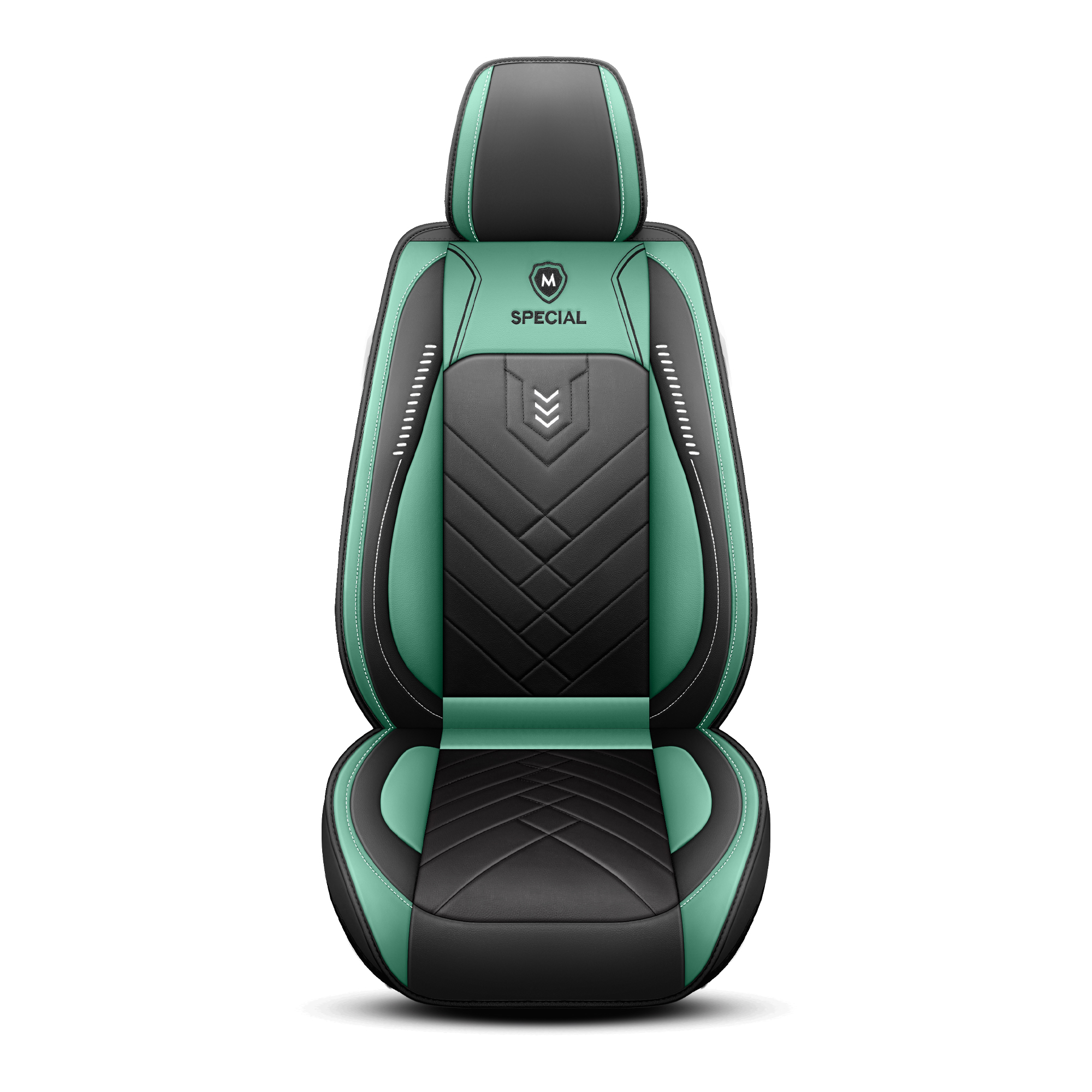 Sport Rocket Design Racing Car Seat Covers Red Black PU Leather Full 5-Seat Set Breathable Wearproof Universal Automotive Seat Cushion Protectors 3