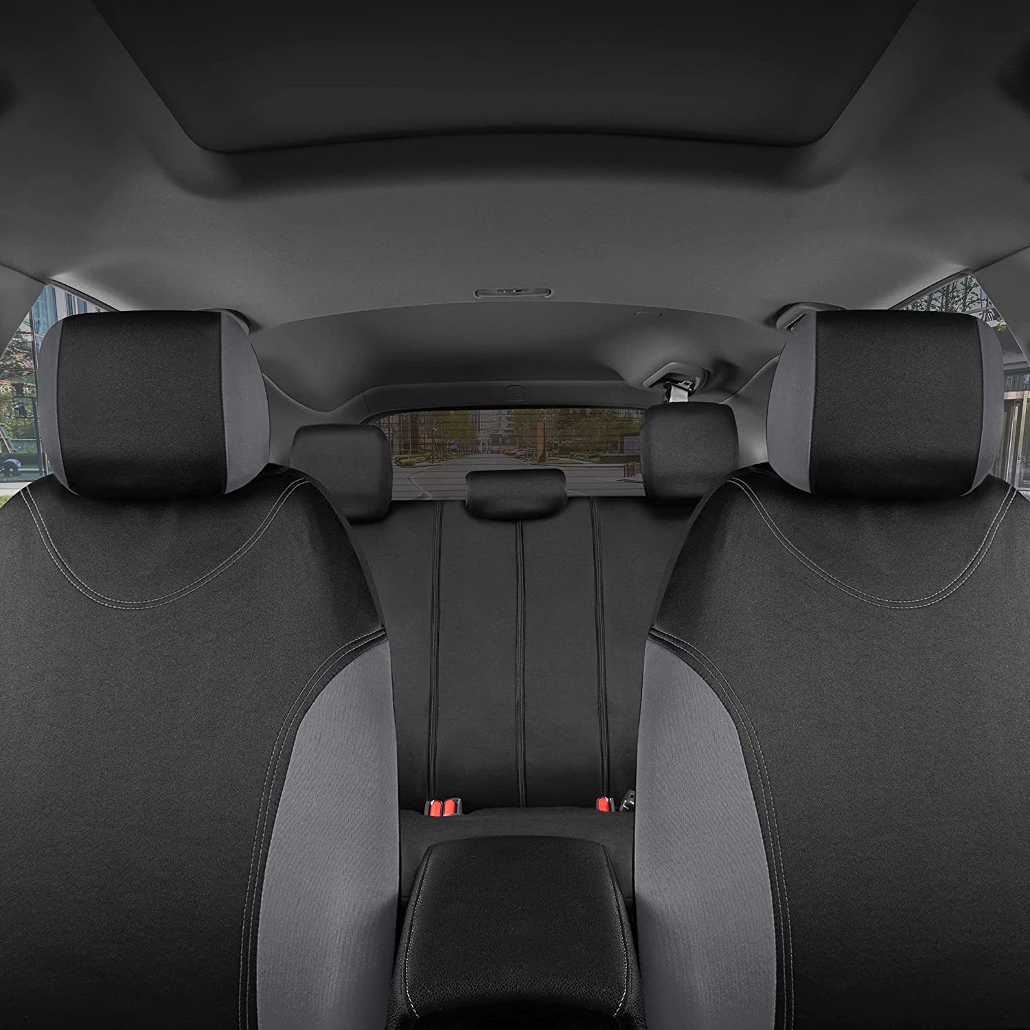 5-Seat Car Seat Cover, Classic And Timeless Design, Thin 2mm Thickness, Suitable For All Seasons 6