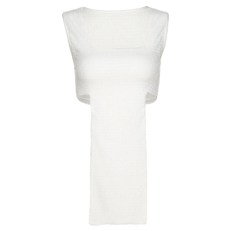 Women's Square Neck Slim Fit Sleeveless T-Shirt 4