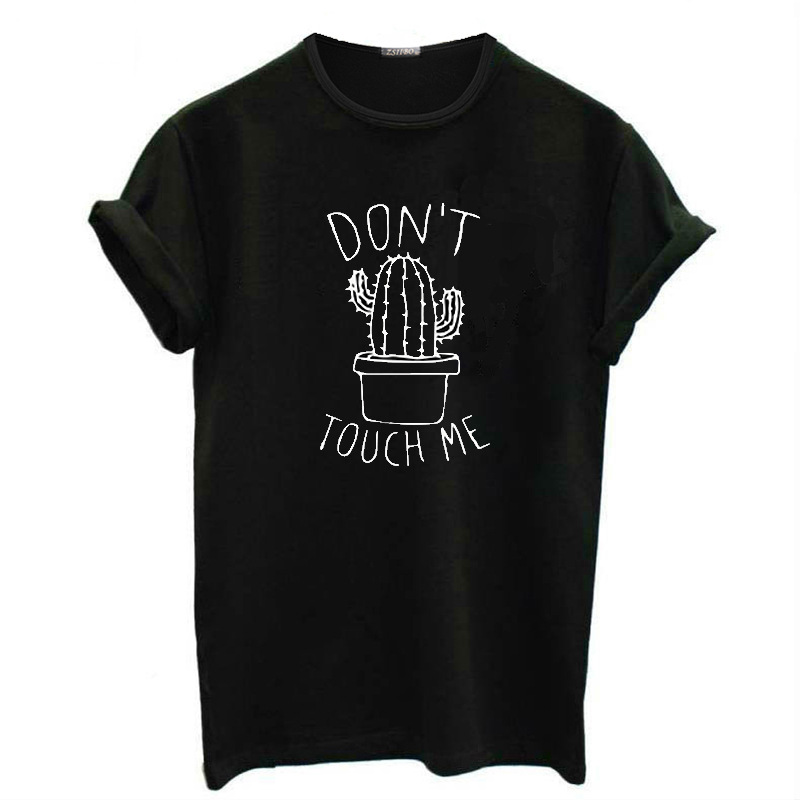 Versatile Cactus Print Short-Sleeve Top for Women 3