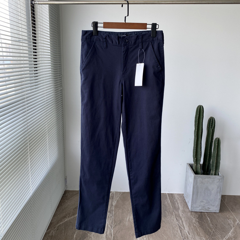 Men's Four-Sided Elastic Autumn Solid Color Pants 6