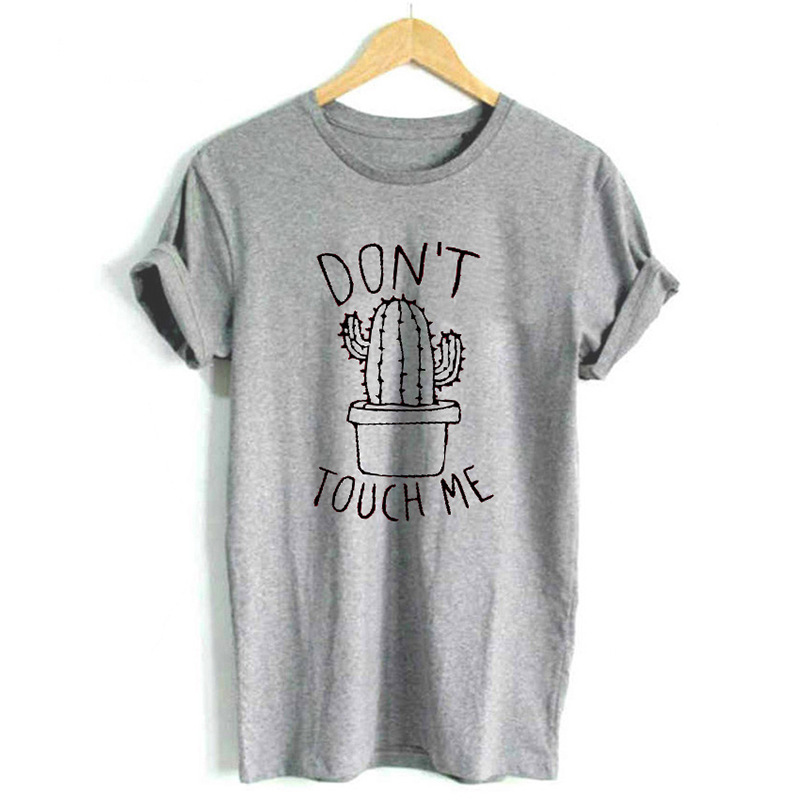 Versatile Cactus Print Short-Sleeve Top for Women 5