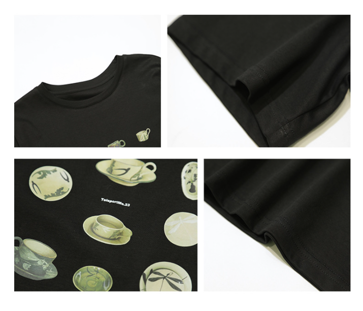 Women's Casual Printed Cotton T-Shirt 4