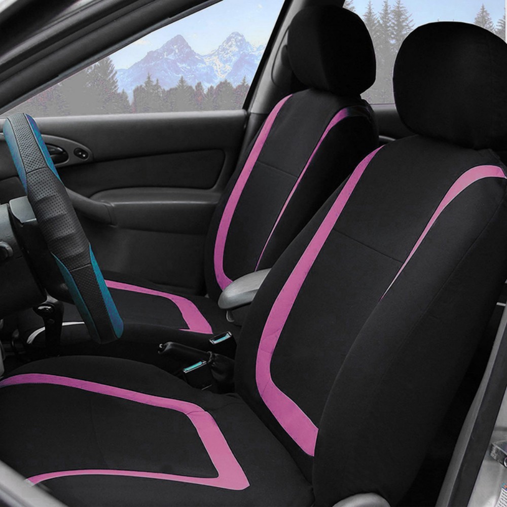 5-Seat Car Seat Cover, Classic And Timeless Design, Thin 2mm Thickness, Suitable For All Seasons 4
