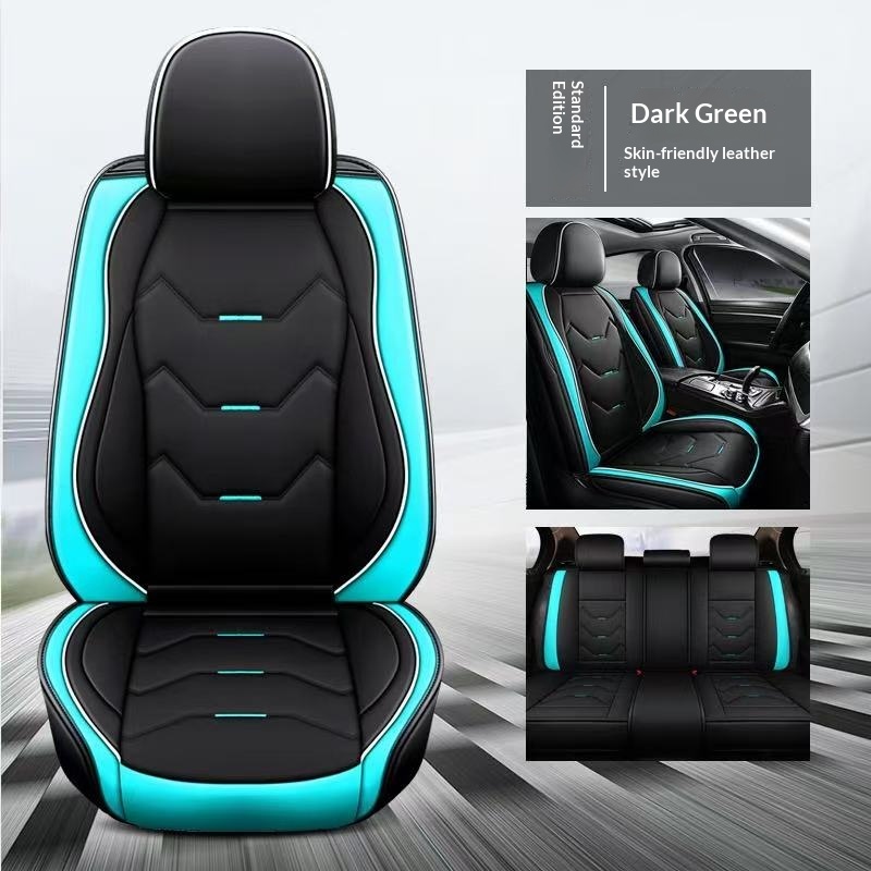 Full-coverage Seat Covers With Racing-style Design  To Protect Your Original Car Seats 4