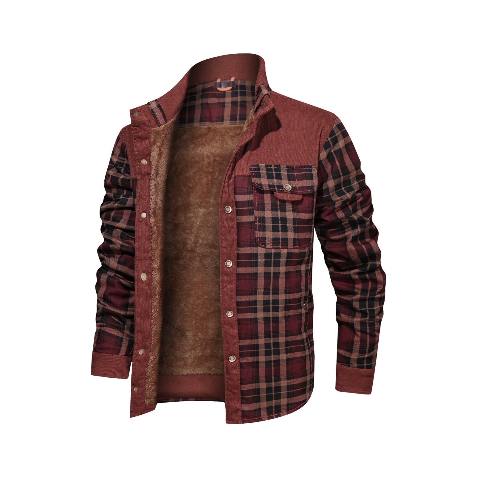 Men’s Thick Wool Coat Jacket