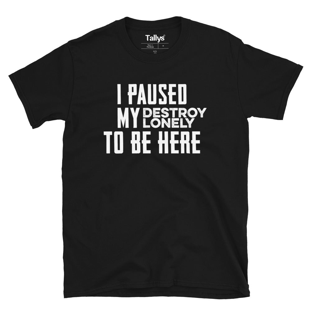 Creative Print Short Sleeve T-Shirt