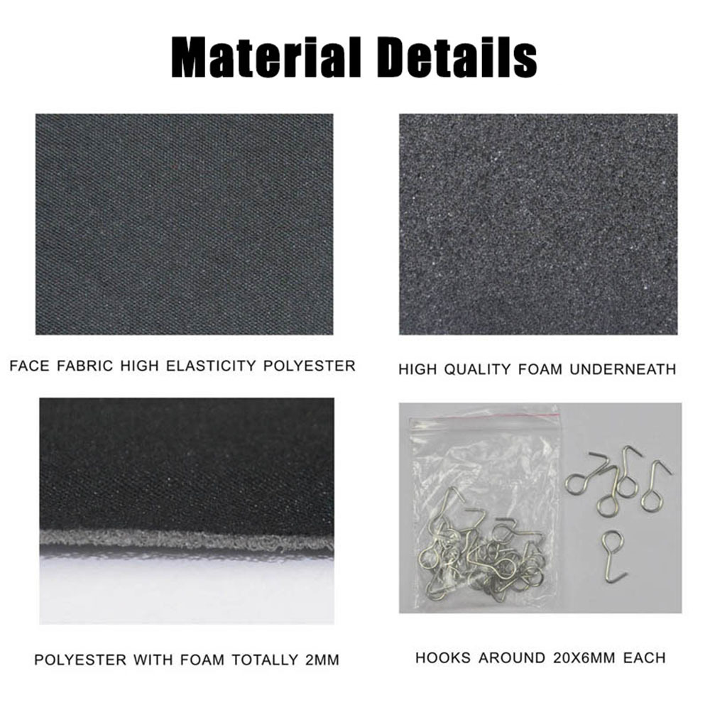 Car Universal Seat Cover 9-piece Gecko Mesh Cloth 6