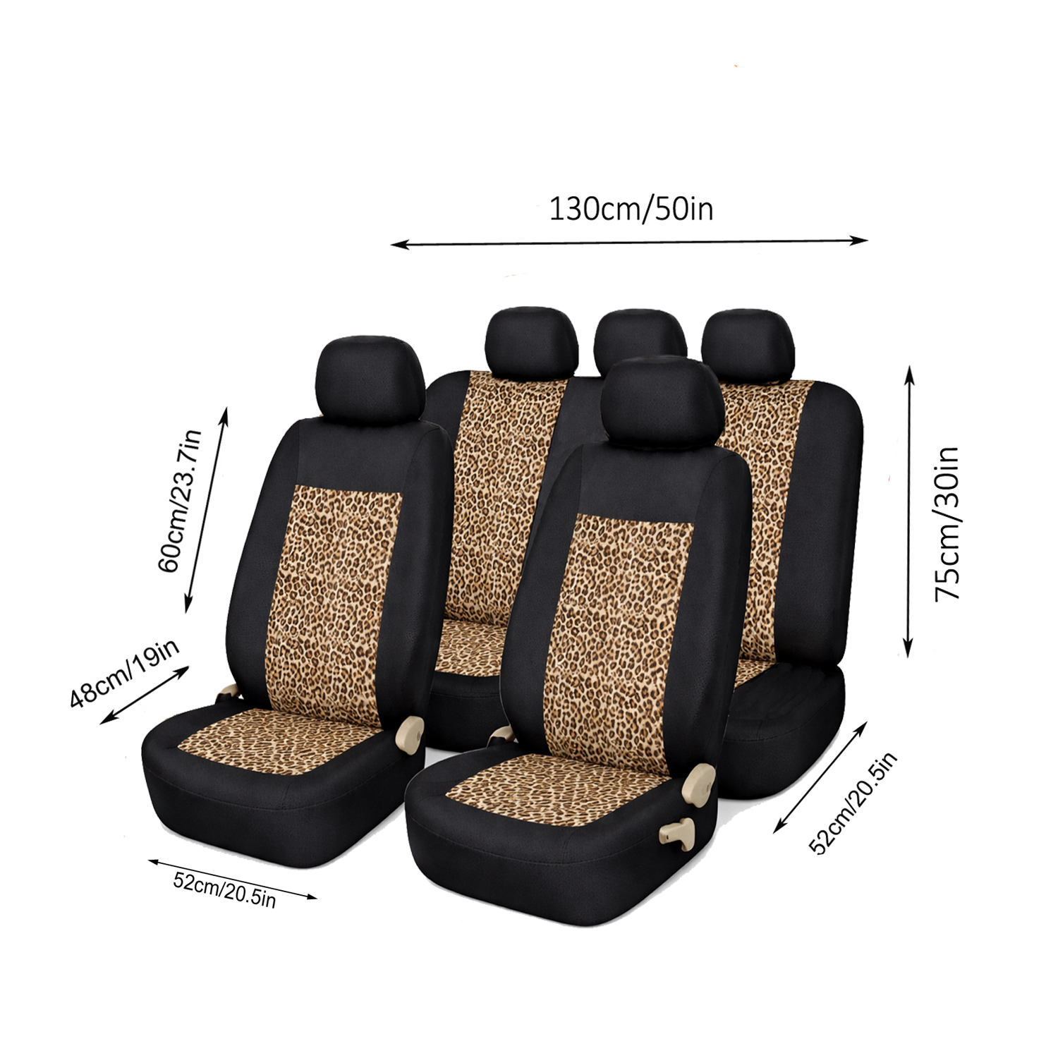5-Seat Car Seat Cover, Classic And Timeless Design, Thin 2mm Thickness, Suitable For All Seasons 3