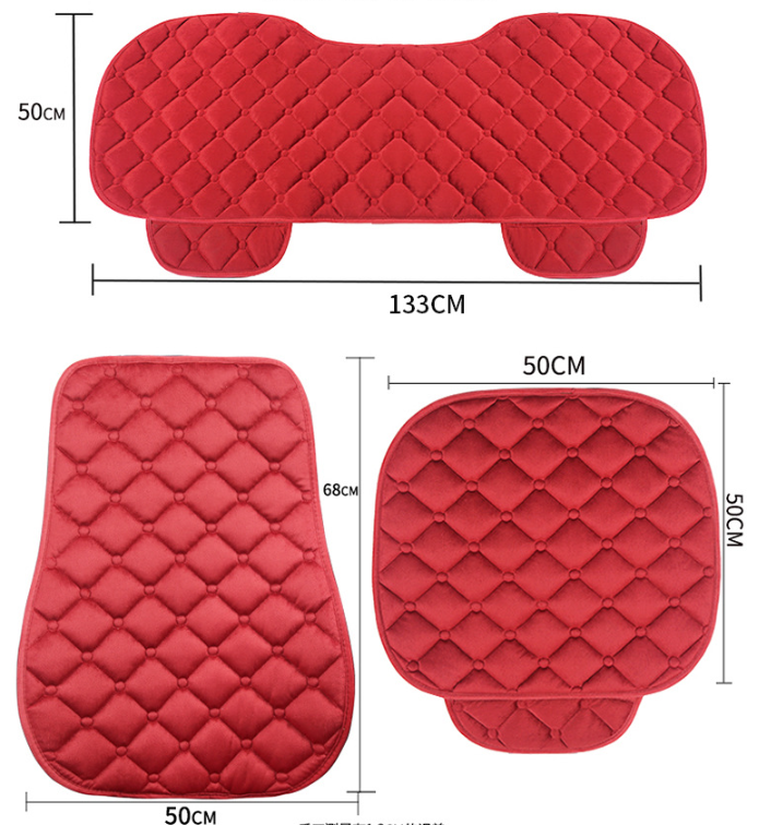 Ringer Plush Winter Car Seat Cushion 7