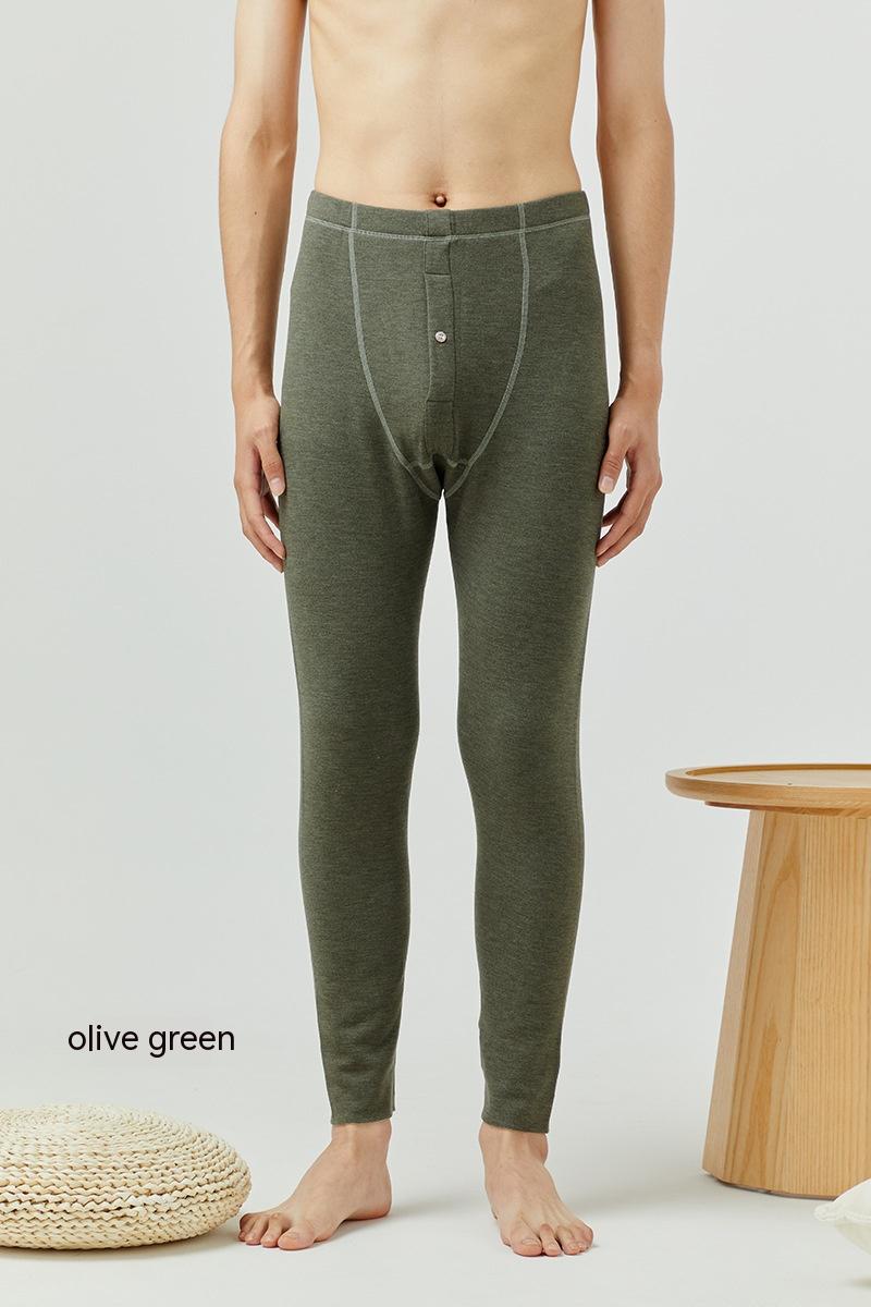 Men's Cashmere Velvet Warm Pants 4