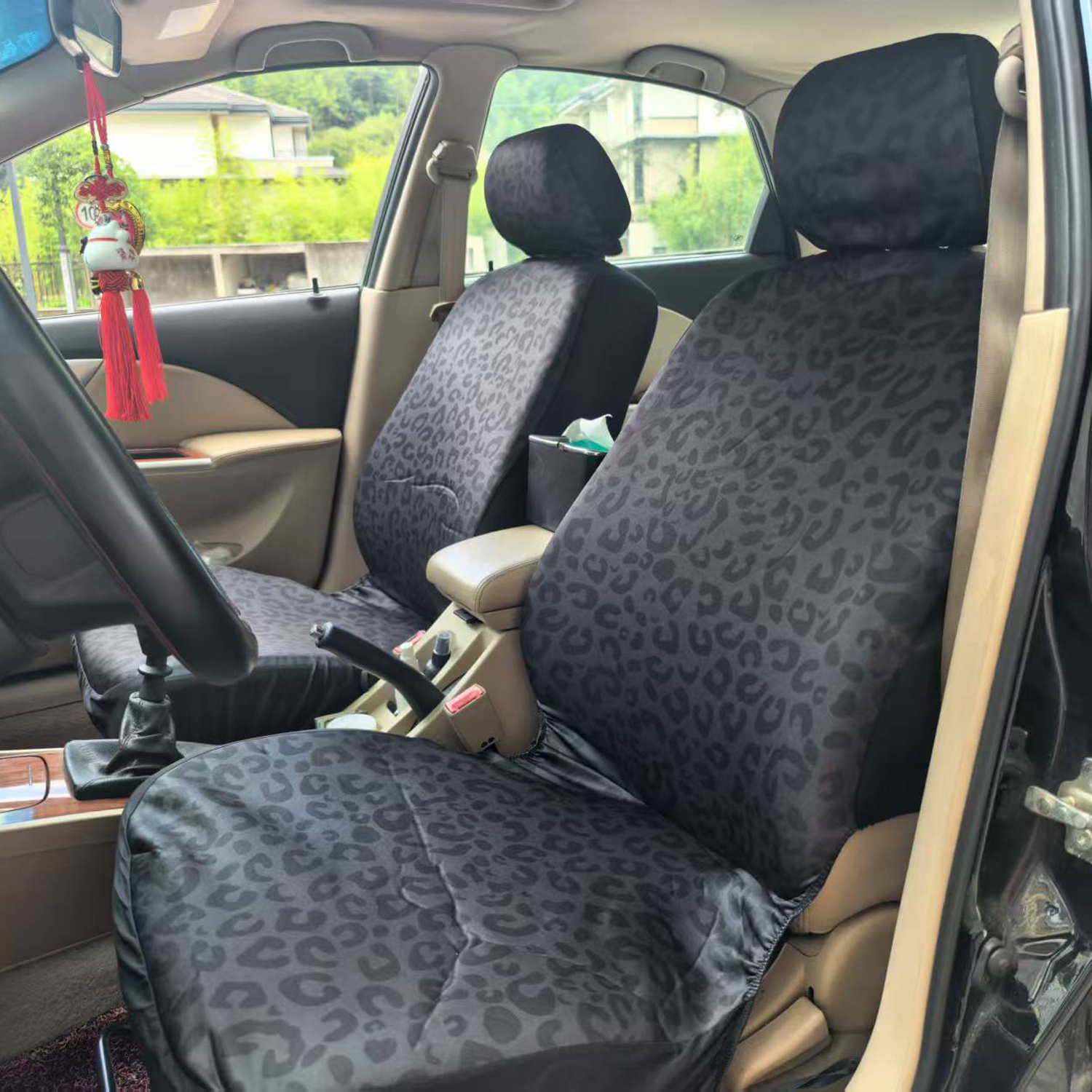 5-Seat Car Seat Cover, Classic And Timeless Design, Thin 2mm Thickness, Suitable For All Seasons 3