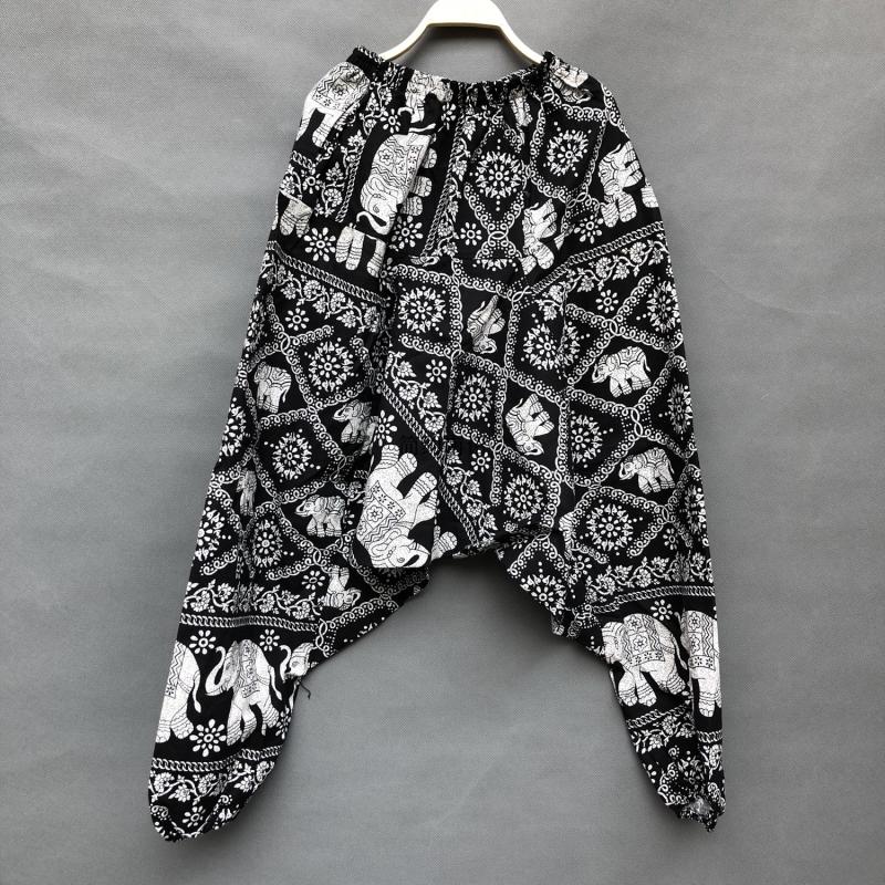Trendy Plus Size Loose Lantern Pants 3