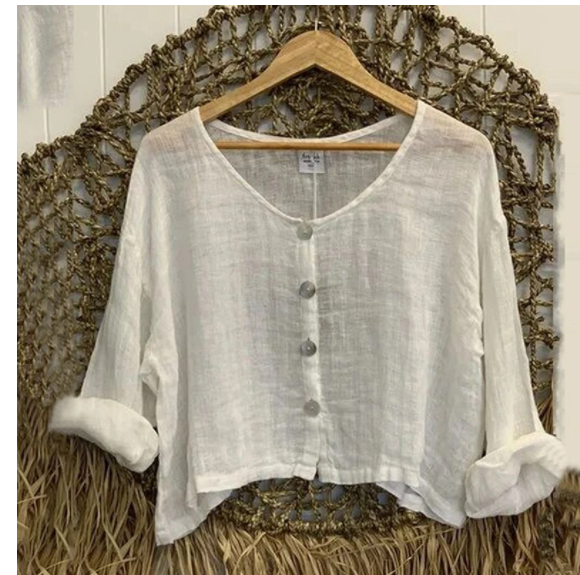 Summer V-Neck Loose Cardigan 4