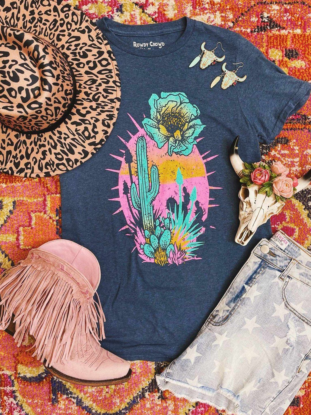 Women's Printed Street Short Sleeve Sports T-Shirt 7
