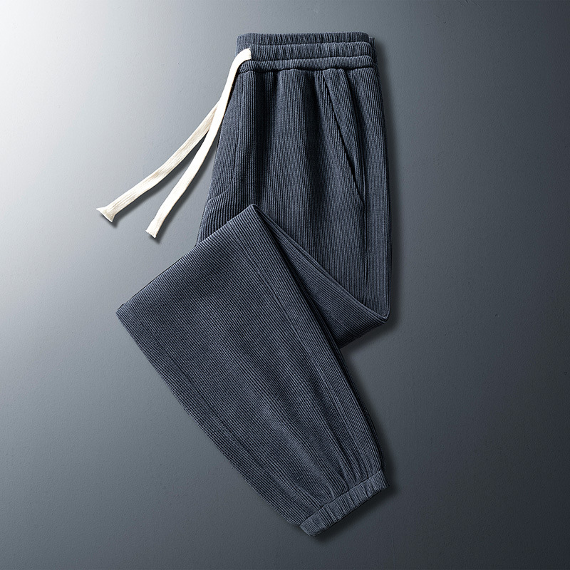 Men's Corduroy Plush Lounge Pants 5