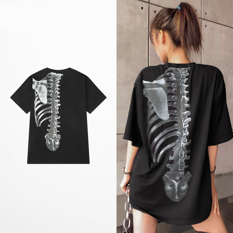 Skull High Street Style Short-Sleeved T-Shirt 4