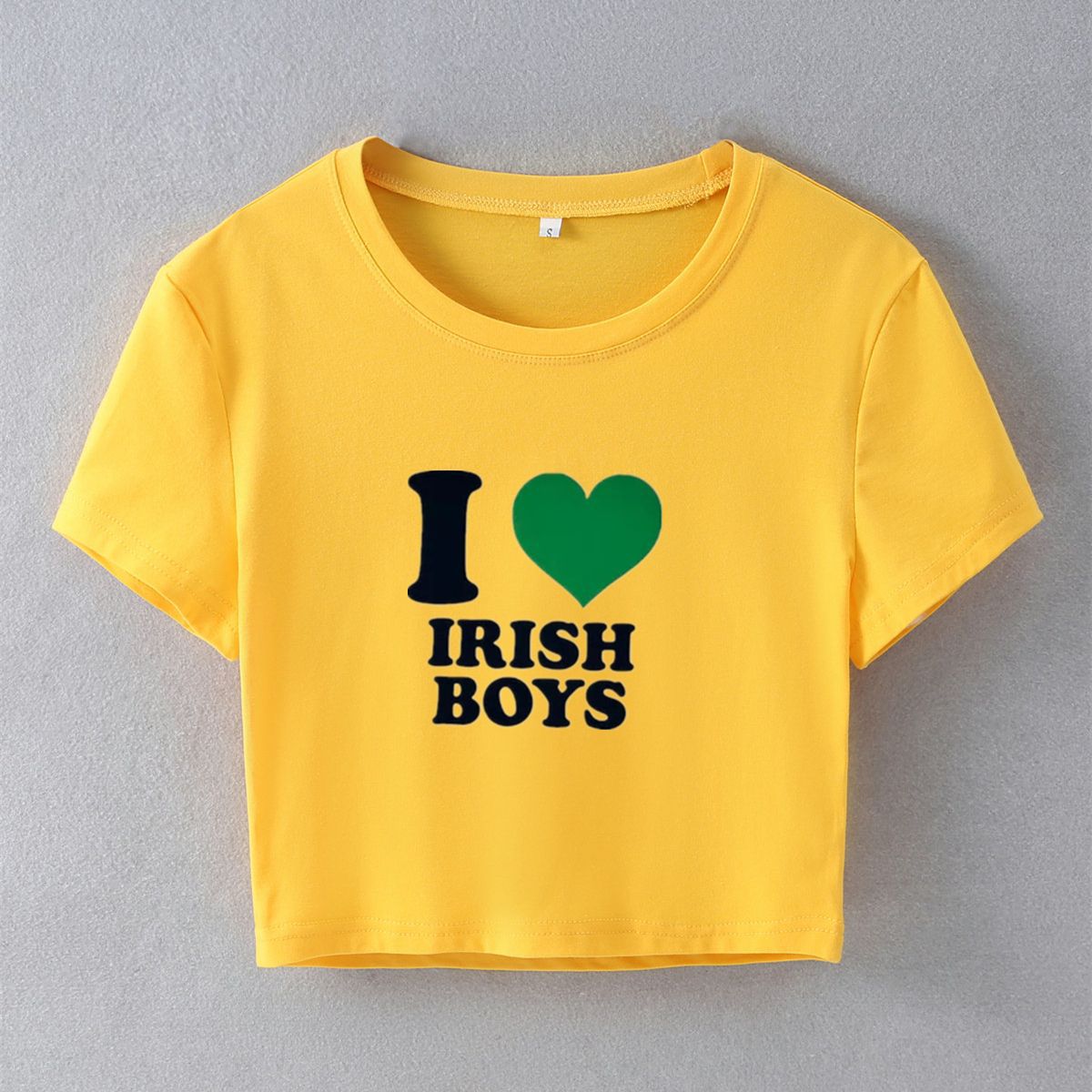 Street Style Hipster I Love Irish Boys Slim Fit T-Shirt 7