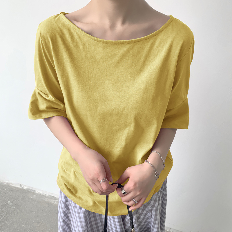Versatile Striped Half Sleeve T-Shirt 7