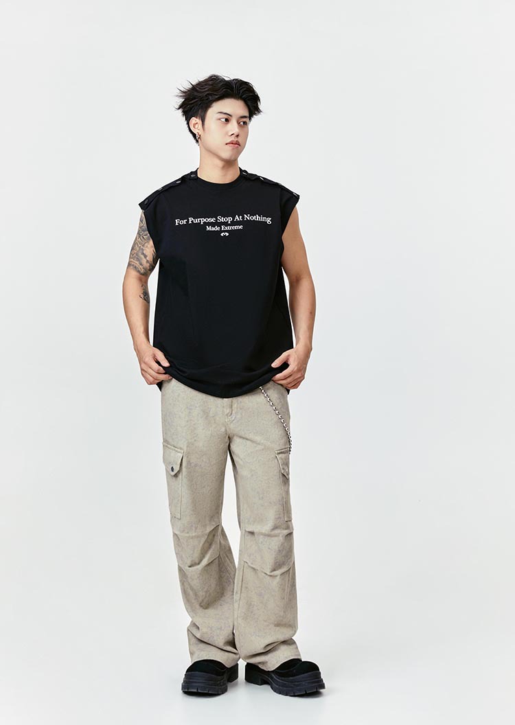 Summer Country Loose Fit T-Shirt with Street Print 11