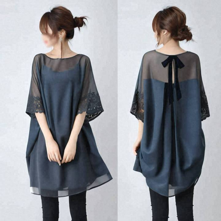 Summer Lace Panel Top 2