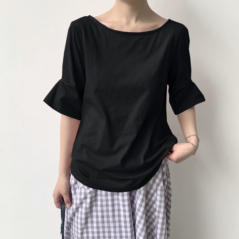Versatile Striped Half Sleeve T-Shirt 5