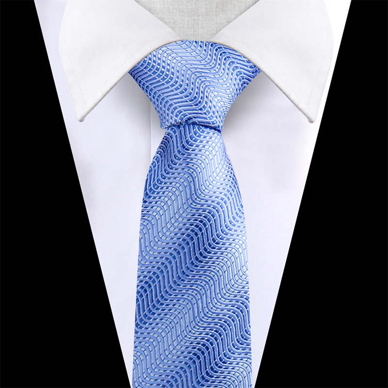 Men's Polyester Jacquard Business Casual Tie