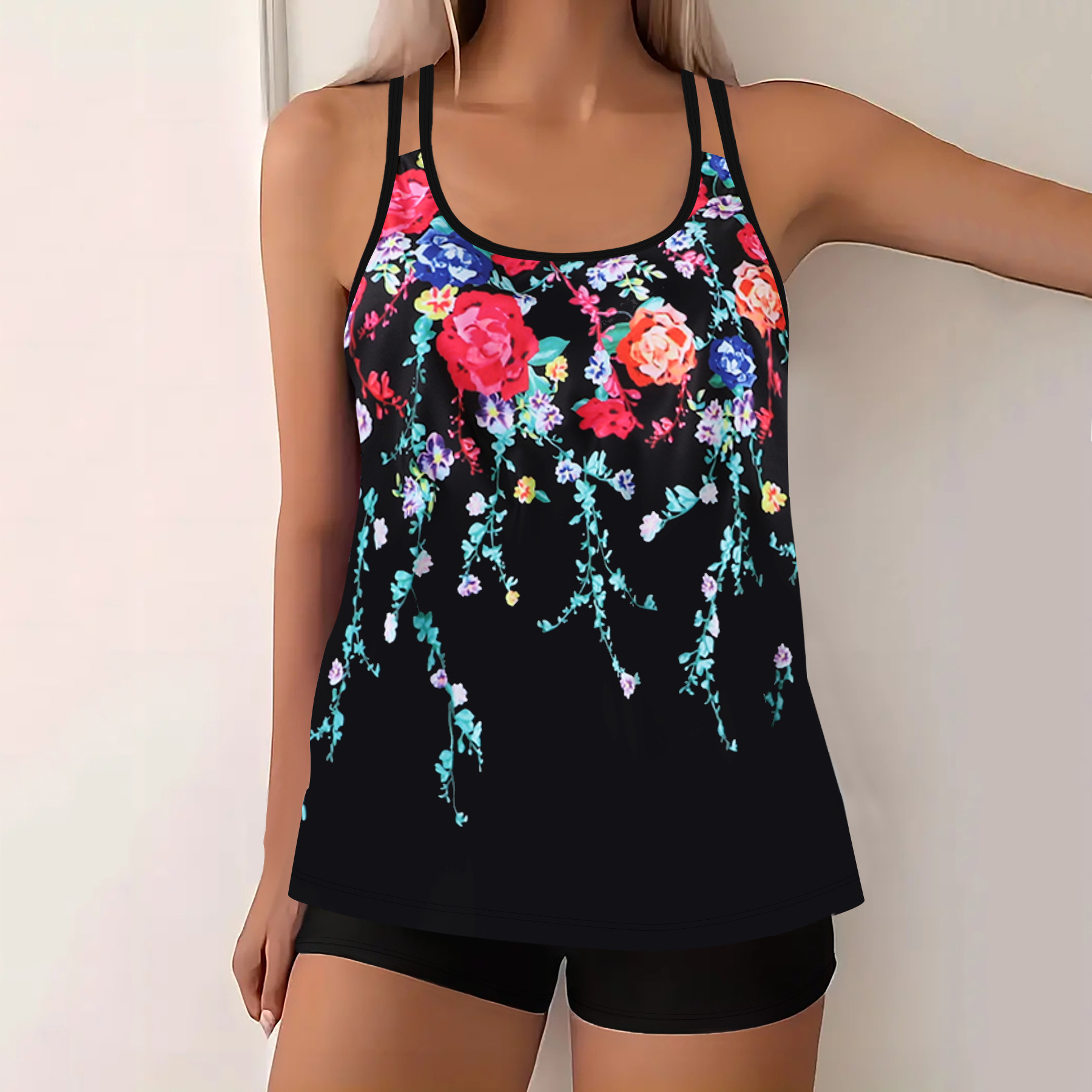 High-Waisted Printed Bikini Set 10