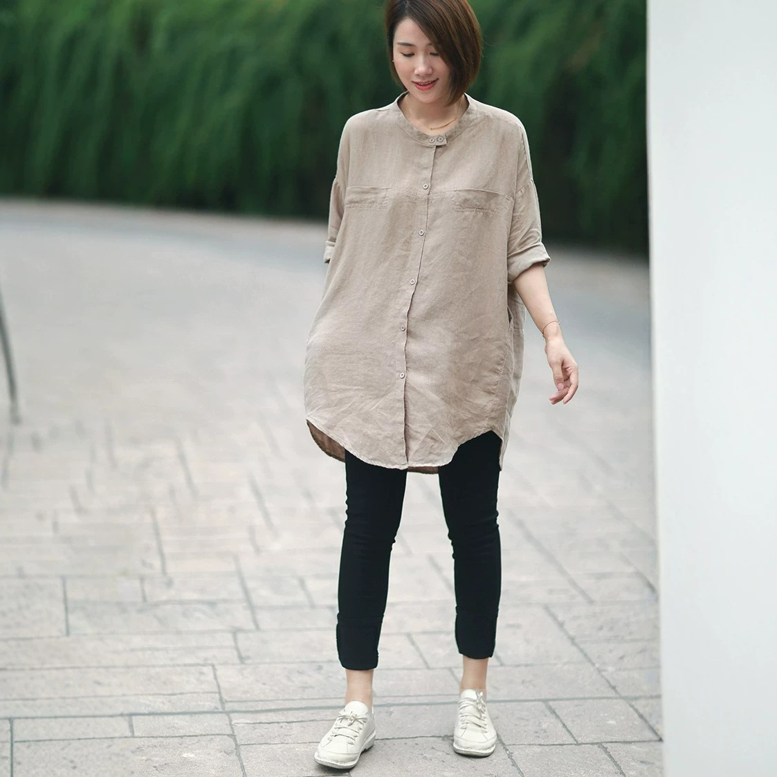 Plus-Size Women's Loose-Fitting Blouse 2