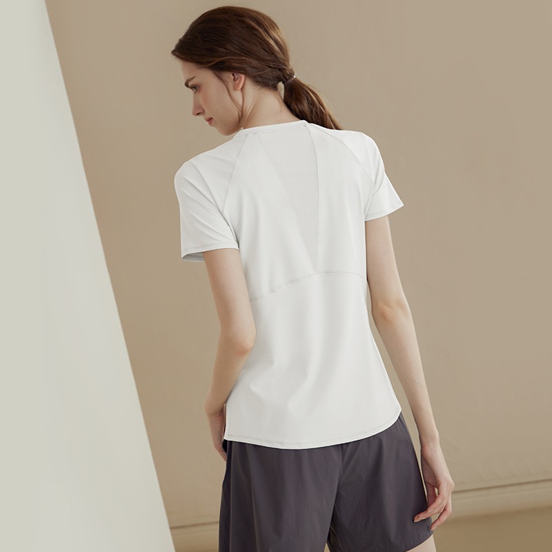 Mesh Panel Quick-Dry Slimming Sports Top 6