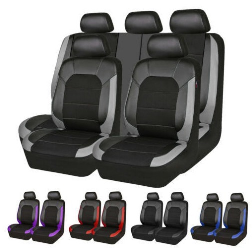 Car Seat Cover Bracket Sandwich Stitching Pu Leather 6