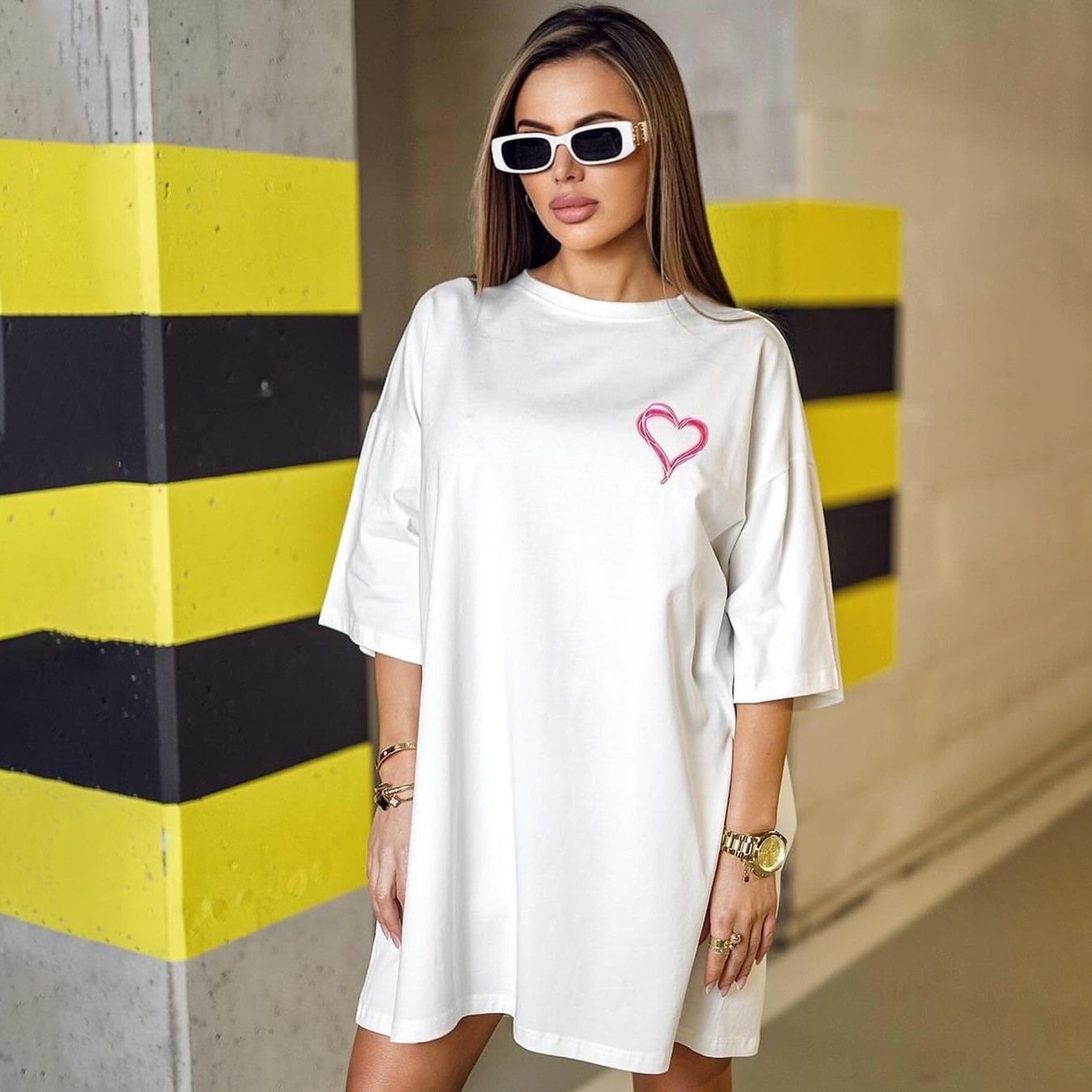 Fashionable Mid-Length Half Sleeve Outerwear for Women 4