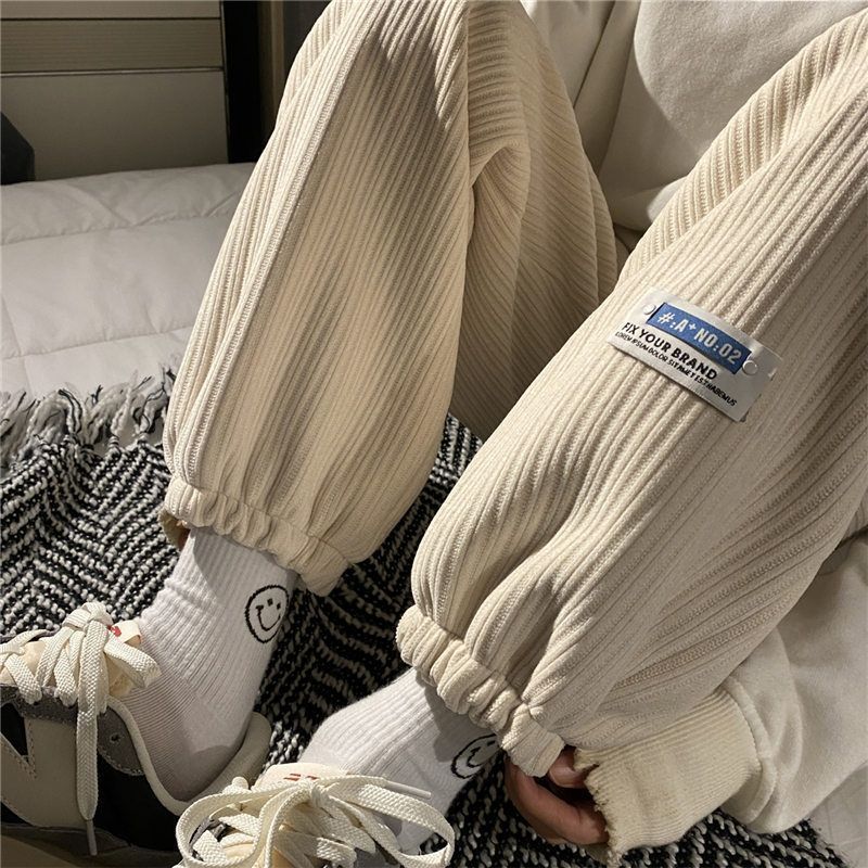 Fall/Winter Labeled Straight-Leg Harem Jogger Pants 5