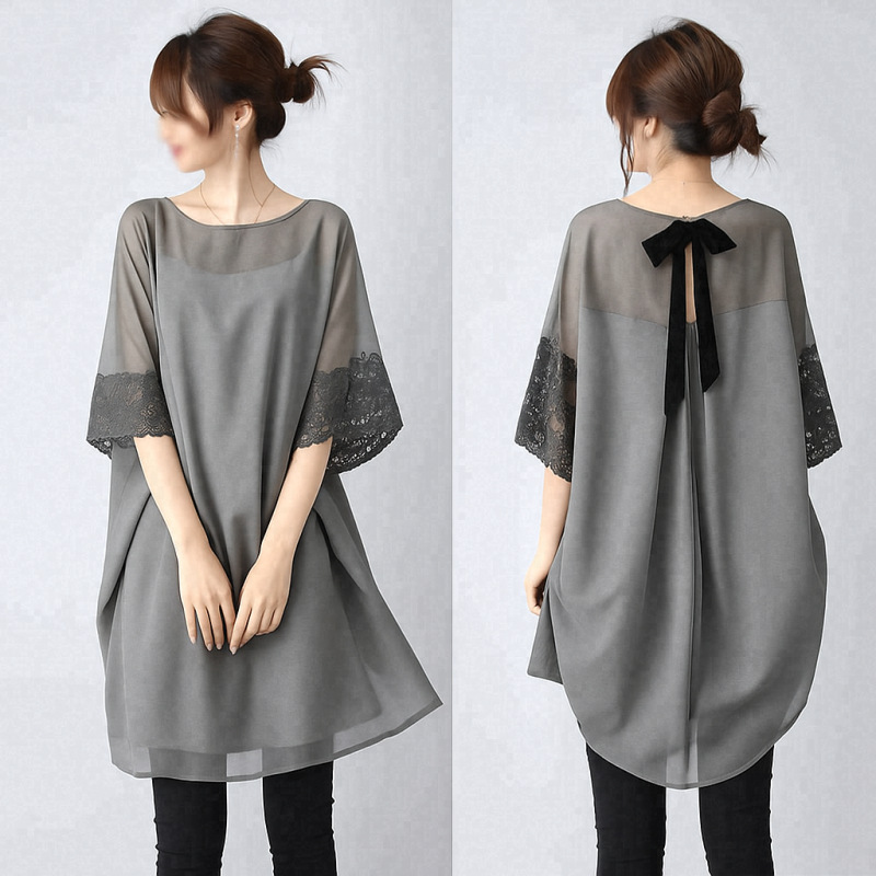 Summer Lace Panel Top 7