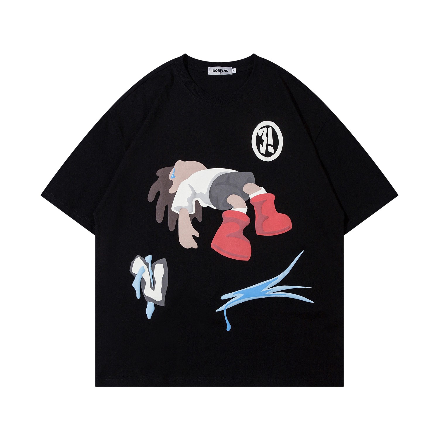 Graffiti Style Couple T-Shirt 3