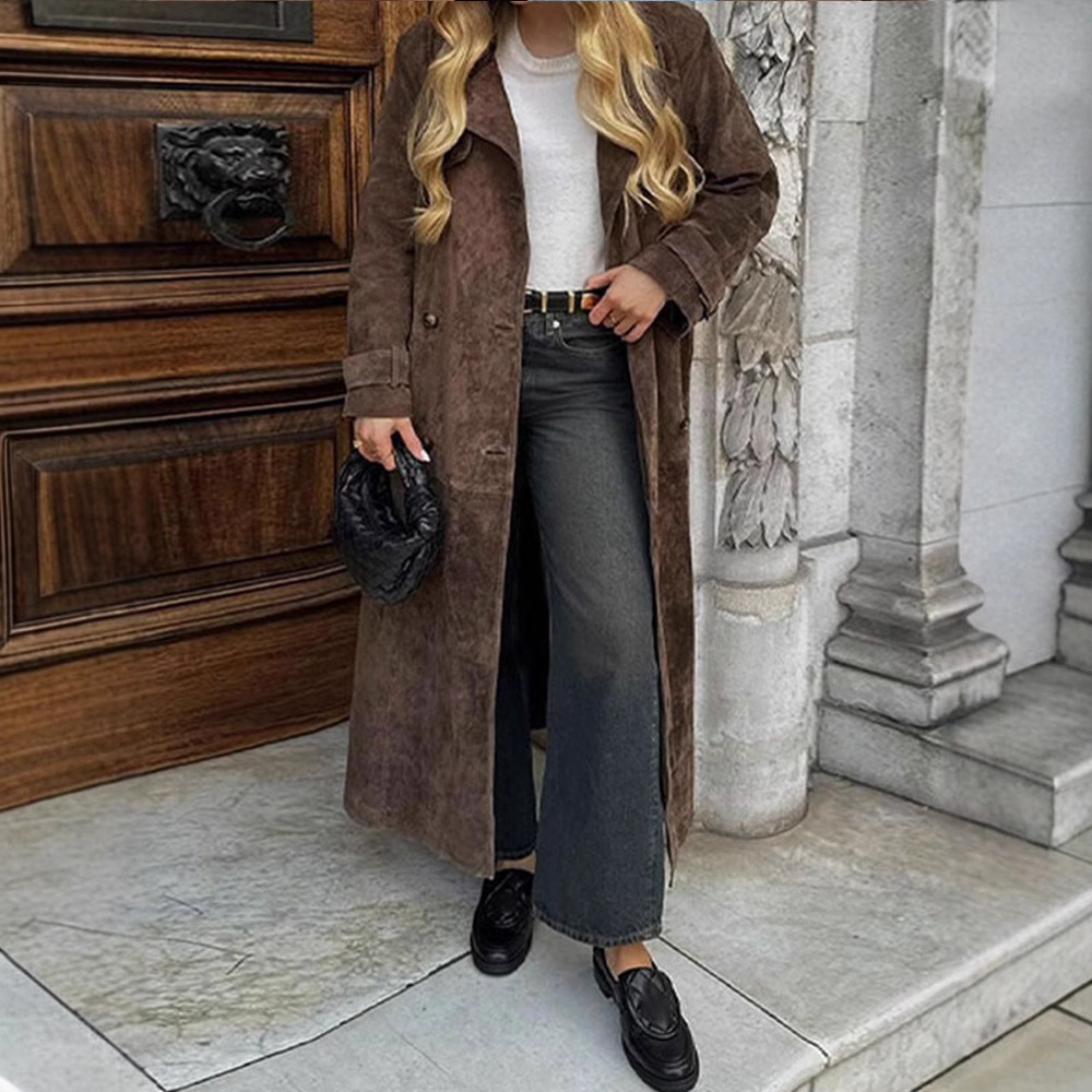 Women's Casual Double-Breasted Jacket