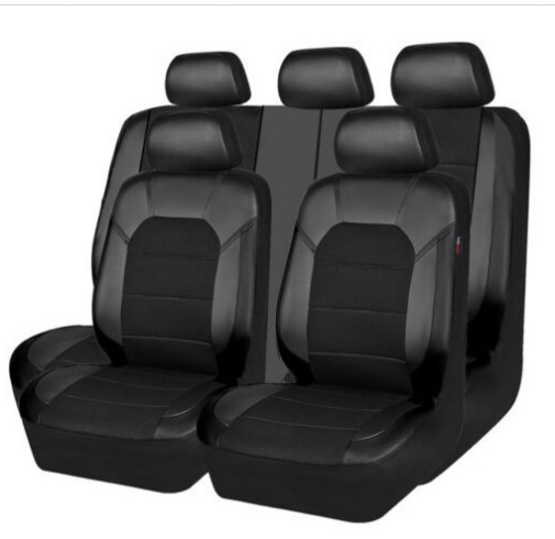 Car Seat Cover Bracket Sandwich Stitching Pu Leather 7