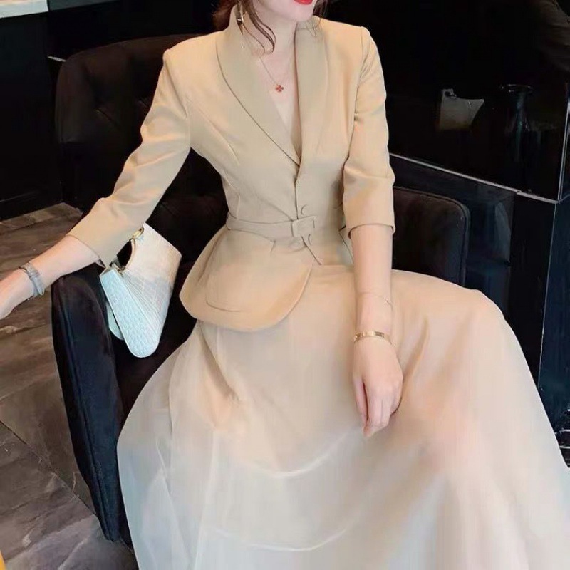 Elegant Slim-Fit Dress