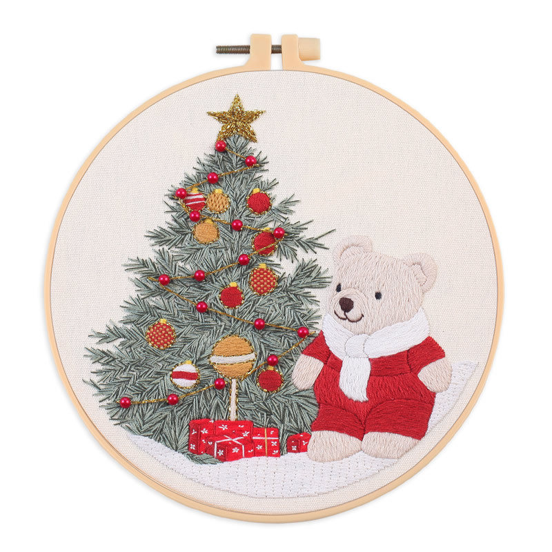 Embroidery Material Package Handmade Manufacturer Kit Beginner 10