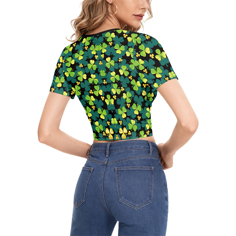 Women's Irish St. Patrick's Day Short T-Shirt 2