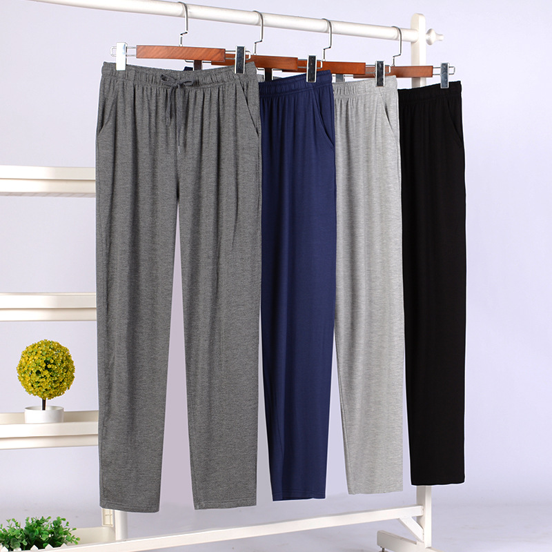 Men's Ice Silk Modal Pajama Trousers