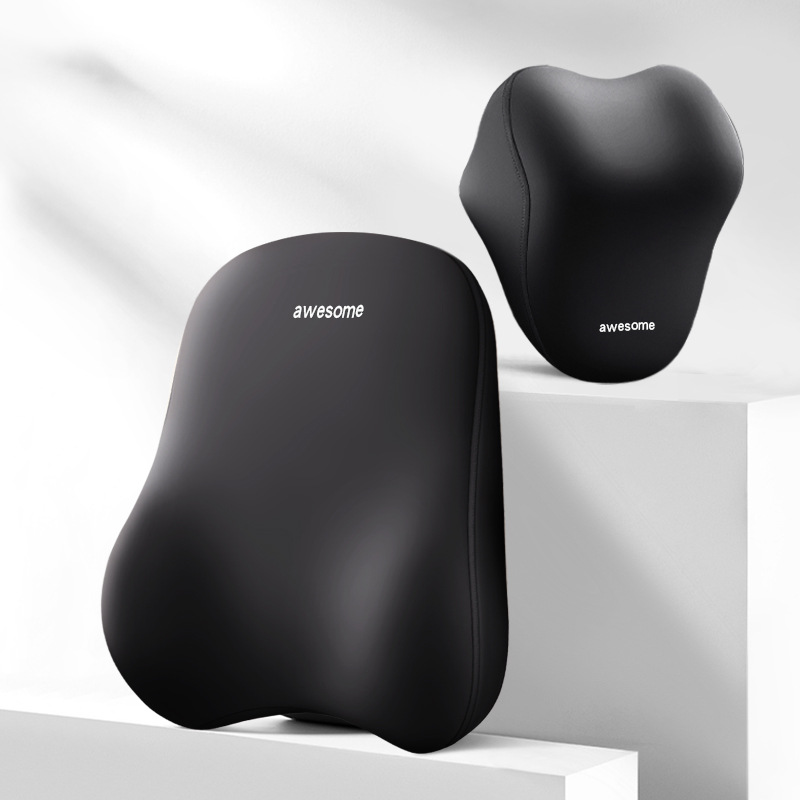 High-grade Automotive Headrest Lumbar Support Pillow 3