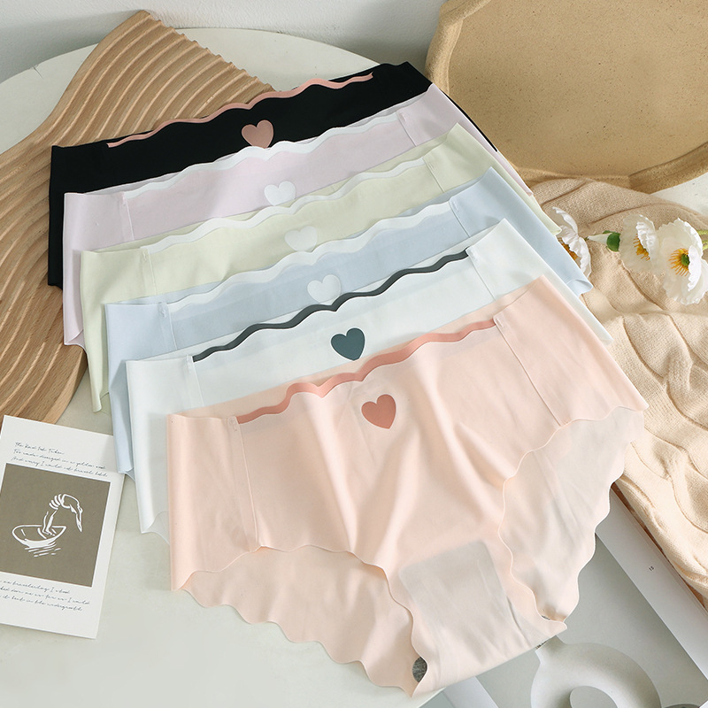 Seamless Ice Silk Underwear for Women