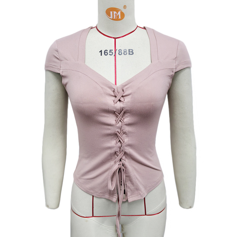 Alluring Slim-Fit Cropped T-Shirt for Women 5