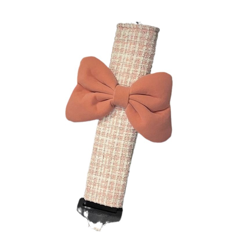 Car Seat Belt Simple Bow All-season Universal Shoulder Protector 5