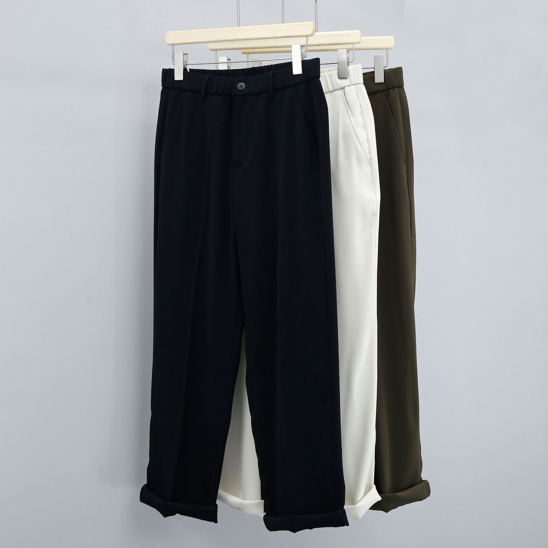 Men's Versatile Twill Casual Suit Pants 3