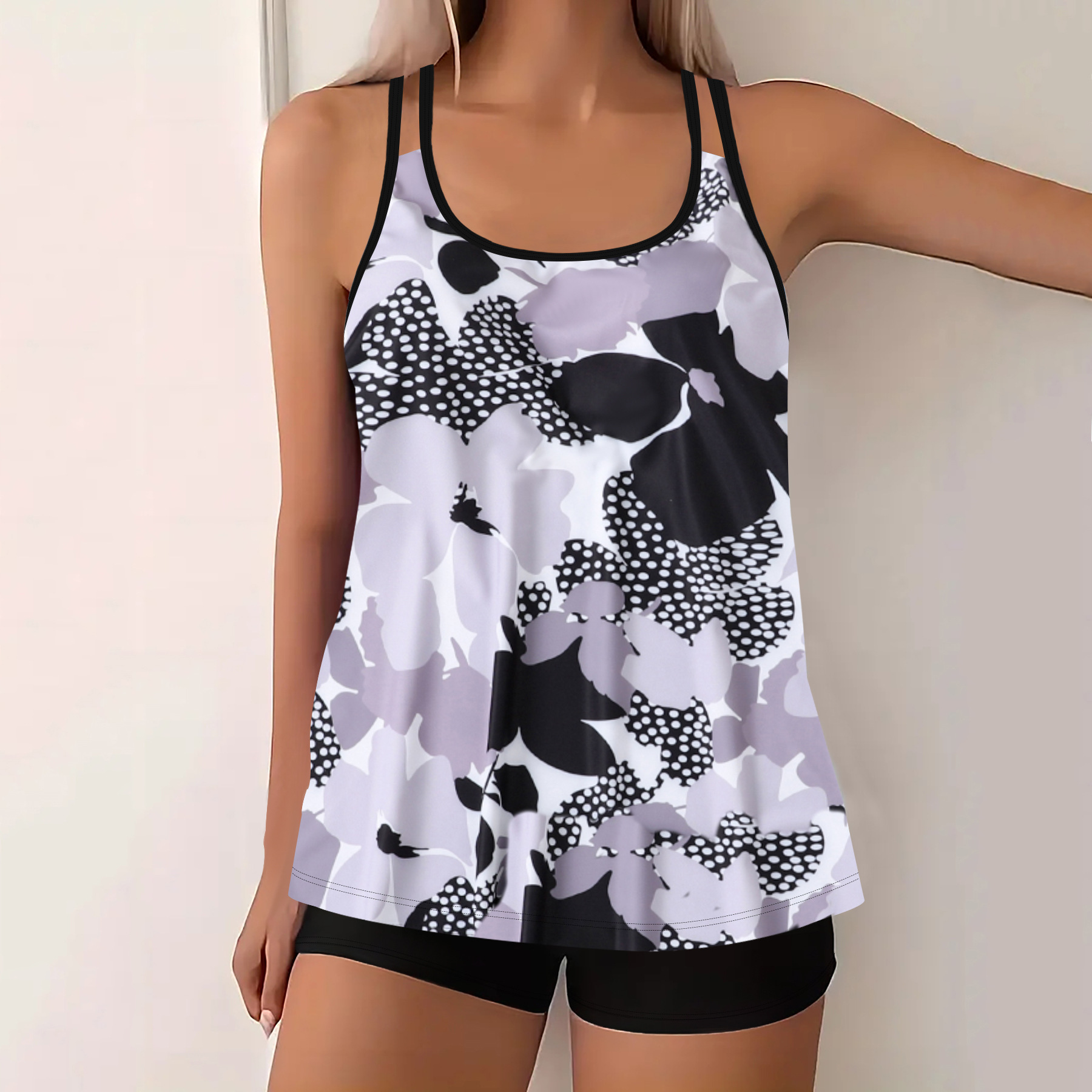 High-Waisted Printed Bikini Set 3